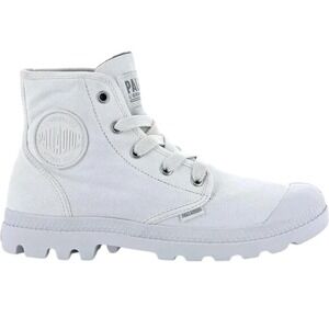 Palladium‎ Women's Pampa Hi Canvas Boots White 7 High Top Minimalist Streetwear
